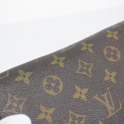 Louis Vuitton Long Wallet Monogram Zippy M60017 Brown Ladies