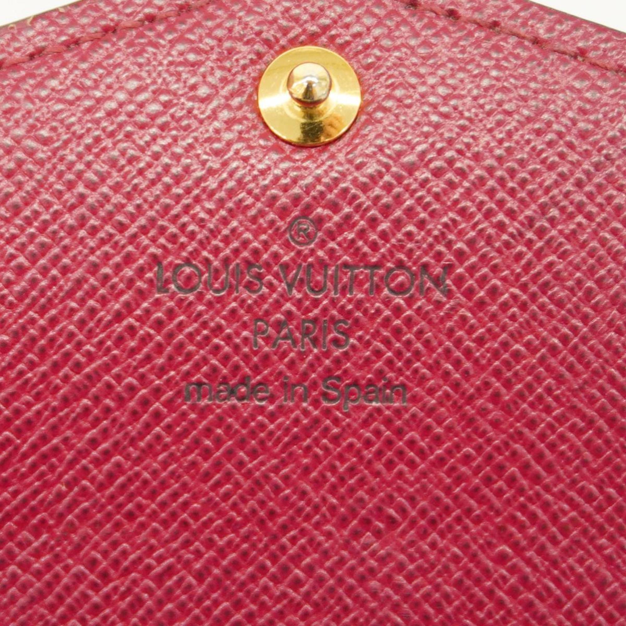 Louis Vuitton Long Wallet Monogram Portefeuille Sarah M62234 Fuchsia Ladies