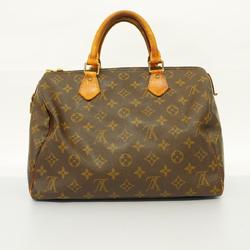 Louis Vuitton Handbag Monogram Speedy 30 M41108 Brown Ladies