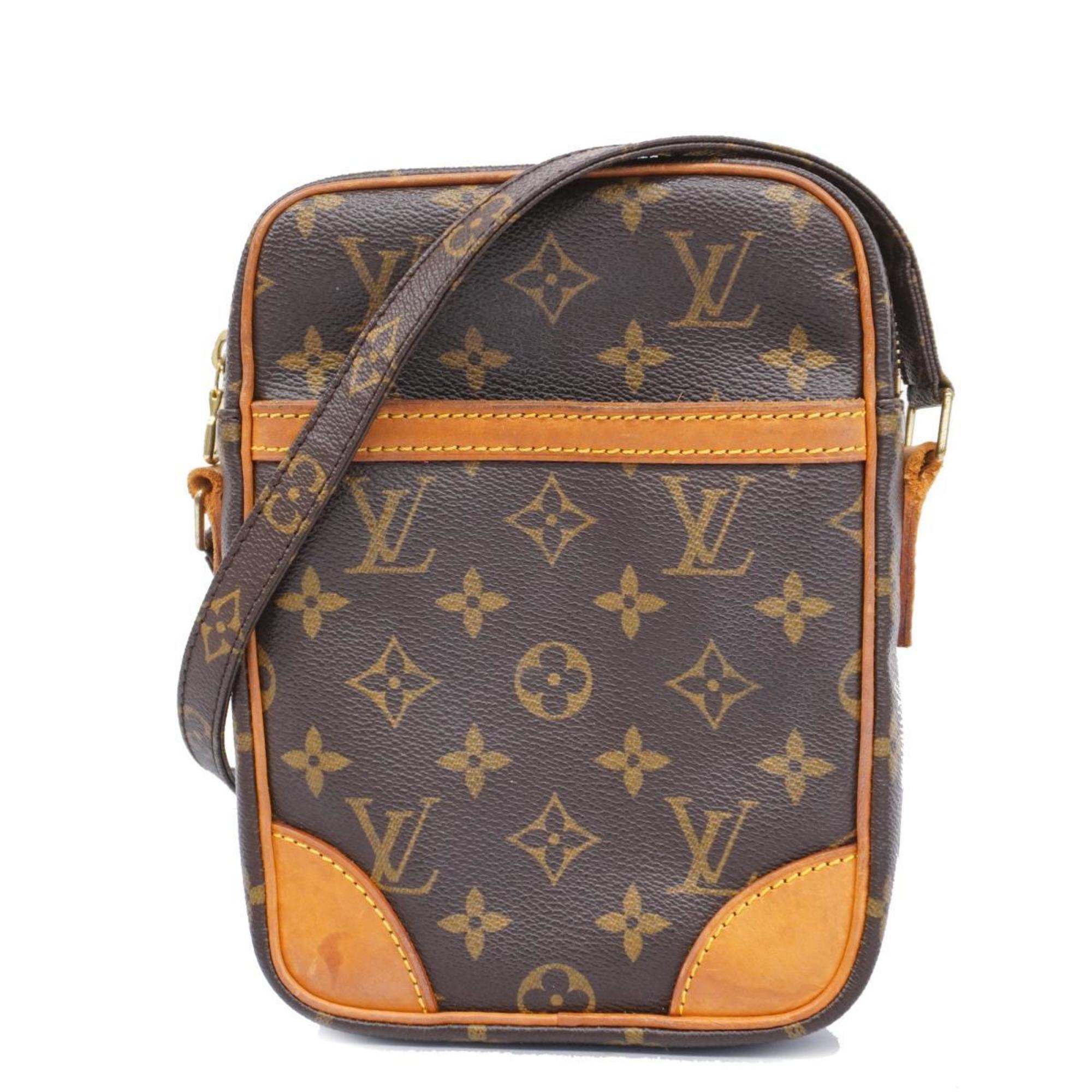 Louis Vuitton Shoulder Bag Monogram Danube M45266 Brown Ladies