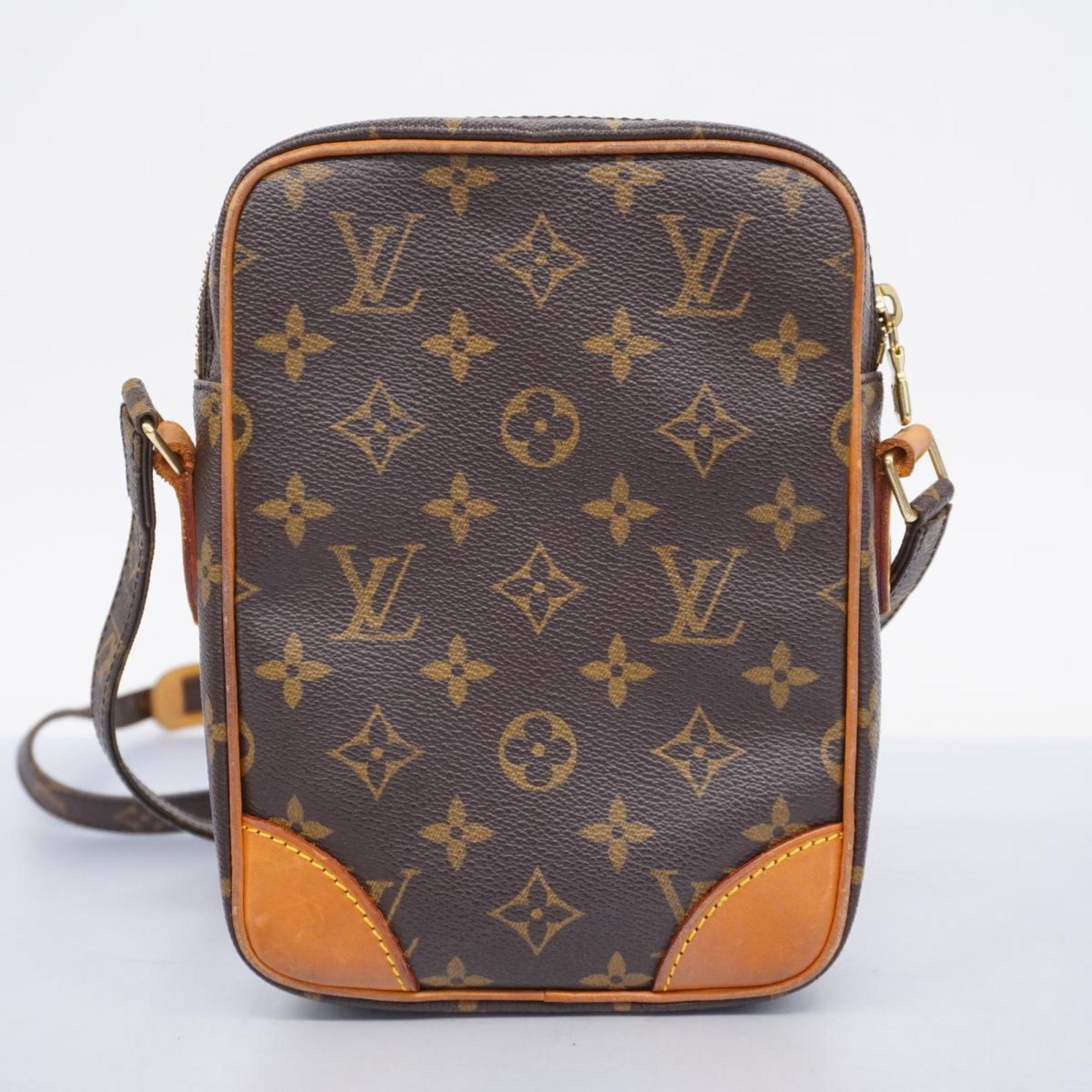 Louis Vuitton Shoulder Bag Monogram Danube M45266 Brown Ladies