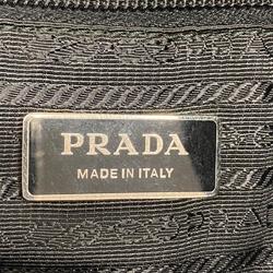 Prada tote bag nylon black ladies