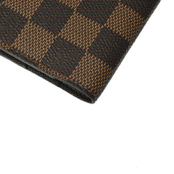 LOUIS VUITTON Damier Agenda Brown R20705 Unisex Canvas Notebook Cover