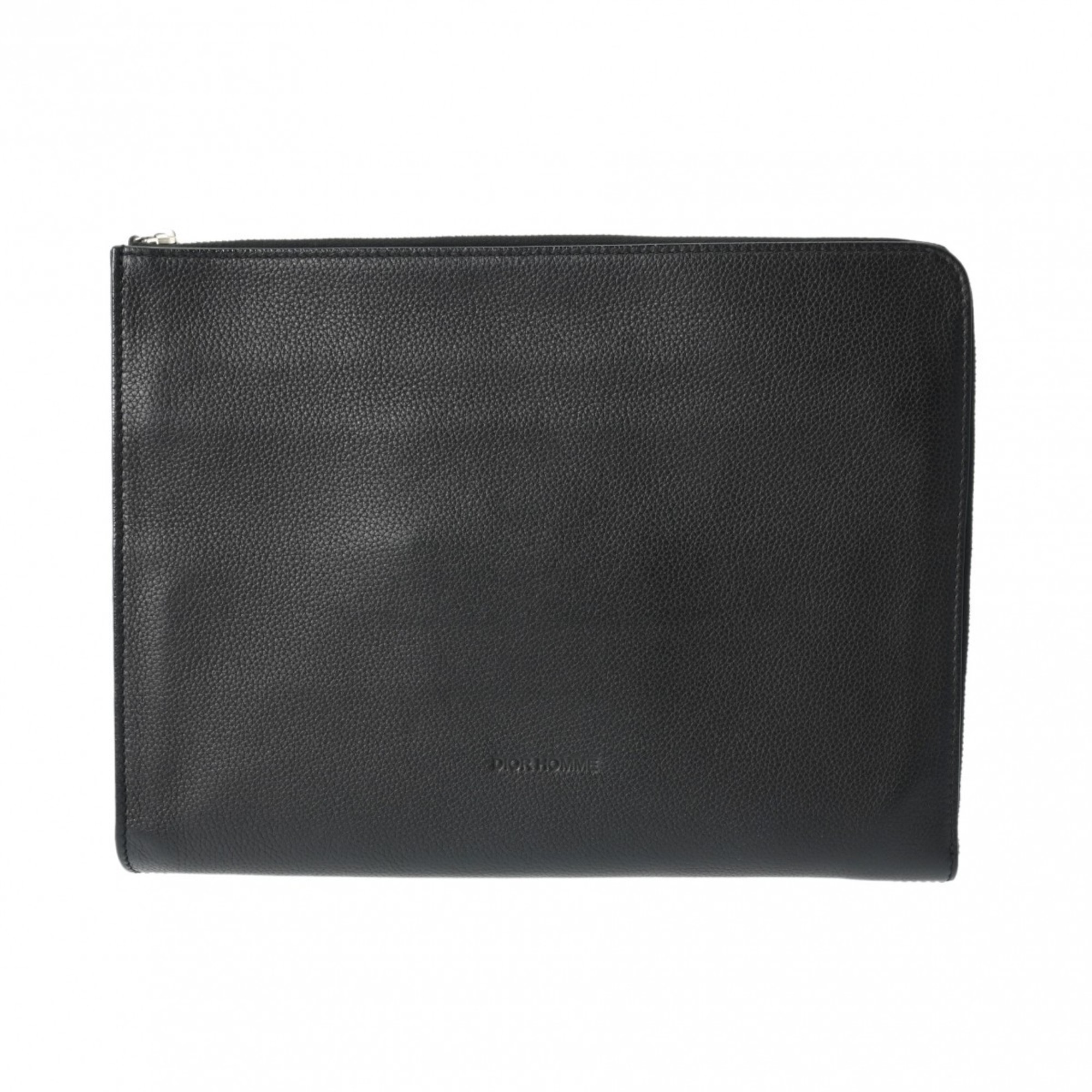 DIOR HOMME Black - Men's Leather Clutch Bag