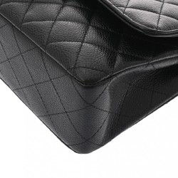 CHANEL Chanel Matelasse Chain Shoulder Bag 25cm Black A01112 Women's Caviar Skin