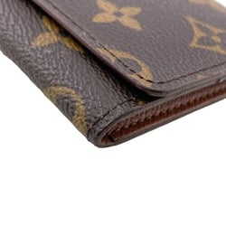 LOUIS VUITTON M62920 Envelope Carte de Visite Monogram Business Card Holder Brown Unisex Z0006921