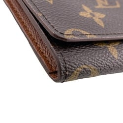 LOUIS VUITTON M62920 Envelope Carte de Visite Monogram Business Card Holder Brown Unisex Z0006921