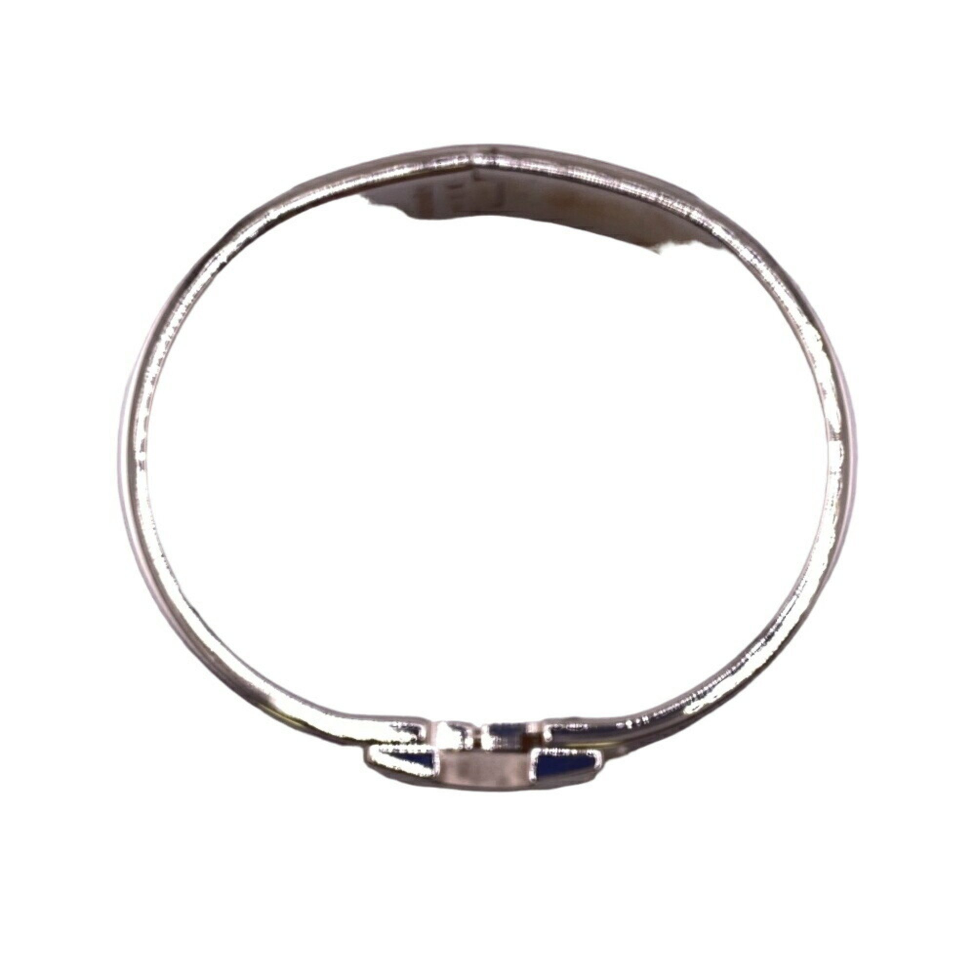 HERMES Fan Bangle Click H Purple Women's Z0006978