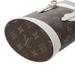 LOUIS VUITTON Louis Vuitton Monogram Nano Bucket Brown M81489 Women's Canvas Bag