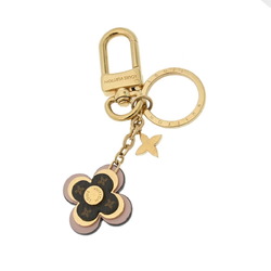 LOUIS VUITTON Blooming Flower BB M63085 Women's Metal Monogram Canvas Epi Leather Keychain