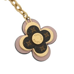 LOUIS VUITTON Blooming Flower BB M63085 Women's Metal Monogram Canvas Epi Leather Keychain