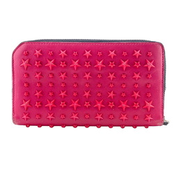 JIMMY CHOO Philippa Embossed Star Long Wallet Pink Women's Z0006960