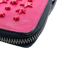 JIMMY CHOO Philippa Embossed Star Long Wallet Pink Women's Z0006960