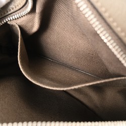 GUCCI Blondie Shoulder Bag Grey Brown 760175 Unisex Leather
