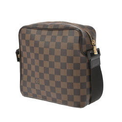 LOUIS VUITTON Damier Olaf PM Brown N41442 Unisex Canvas Shoulder Bag