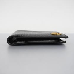 Gucci Wallet GG Marmont 428725 Leather Black Men's