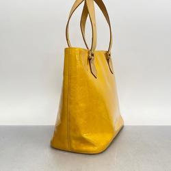 Louis Vuitton Tote Bag Vernis Houston M91121 Jaune Ladies