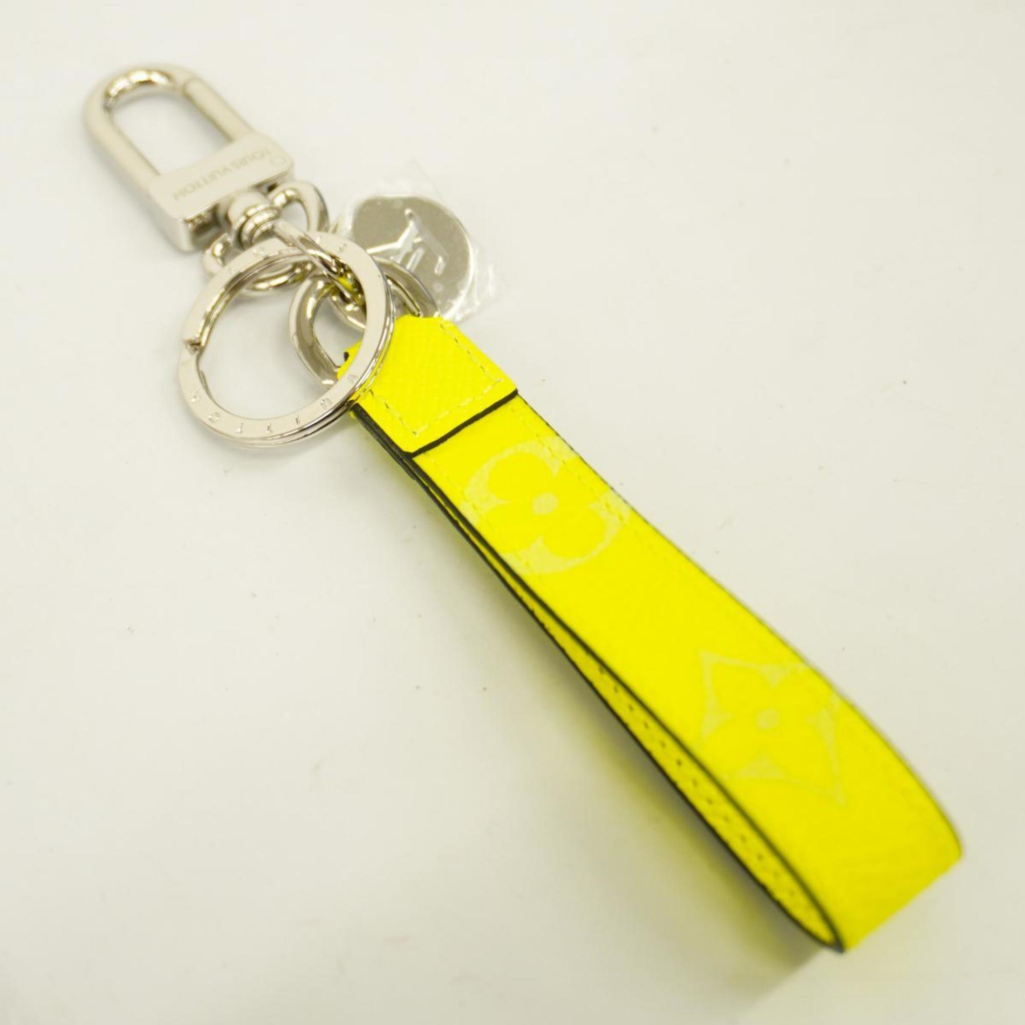 Louis Vuitton Keychain Taigarama Dragonne M01189 Yellow Men's