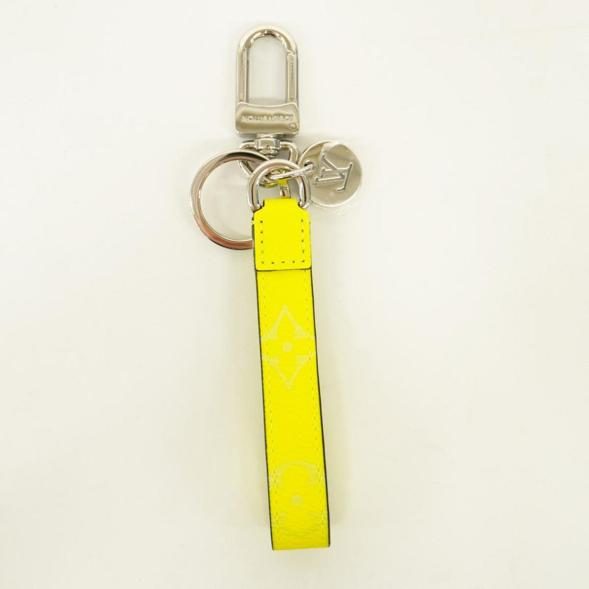 Louis Vuitton Keychain Taigarama Dragonne M01189 Yellow Men's