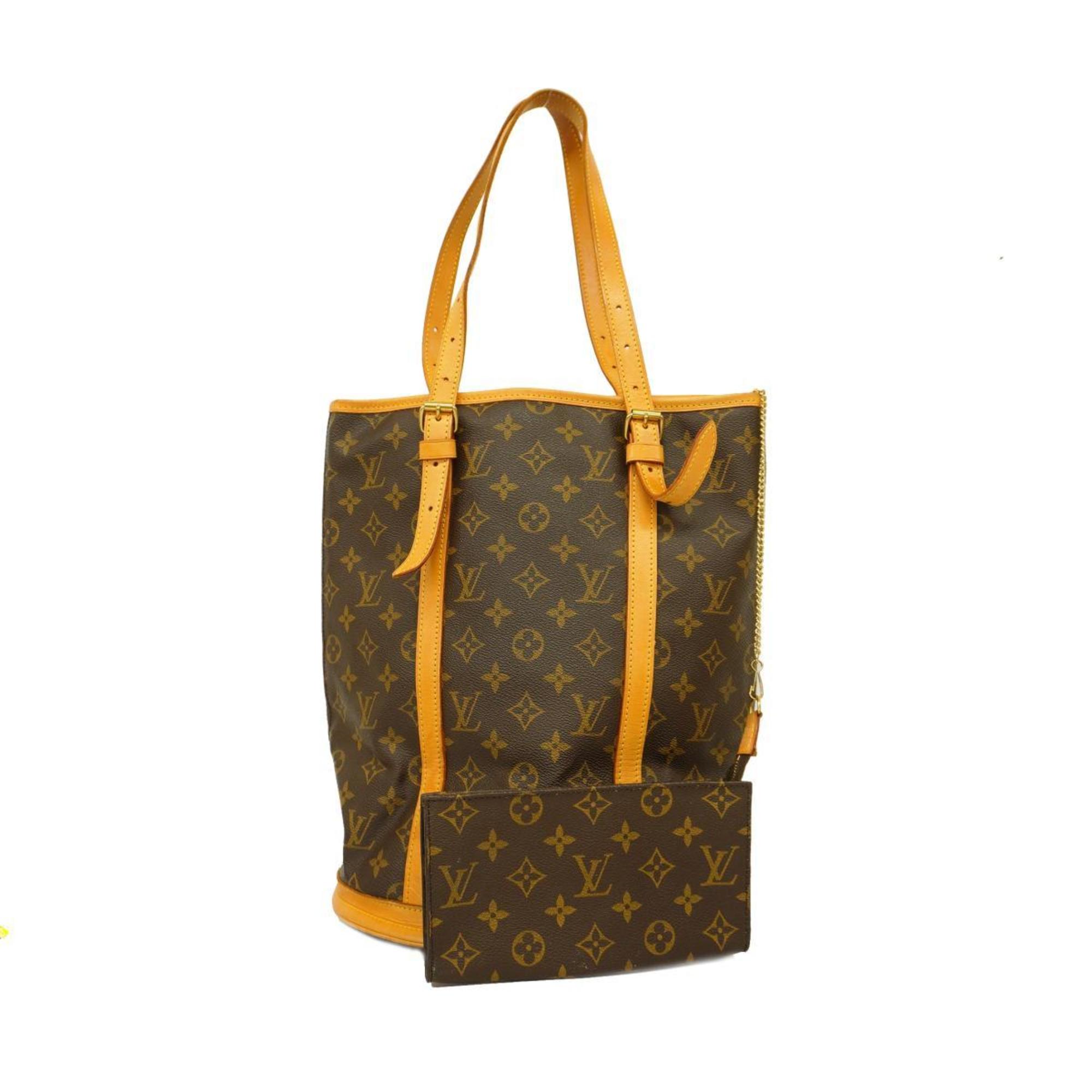 Louis Vuitton Tote Bag Monogram Bucket GM M42236 Brown Women's