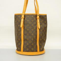 Louis Vuitton Tote Bag Monogram Bucket GM M42236 Brown Women's