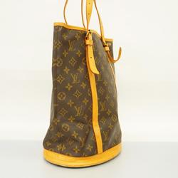 Louis Vuitton Tote Bag Monogram Bucket GM M42236 Brown Women's