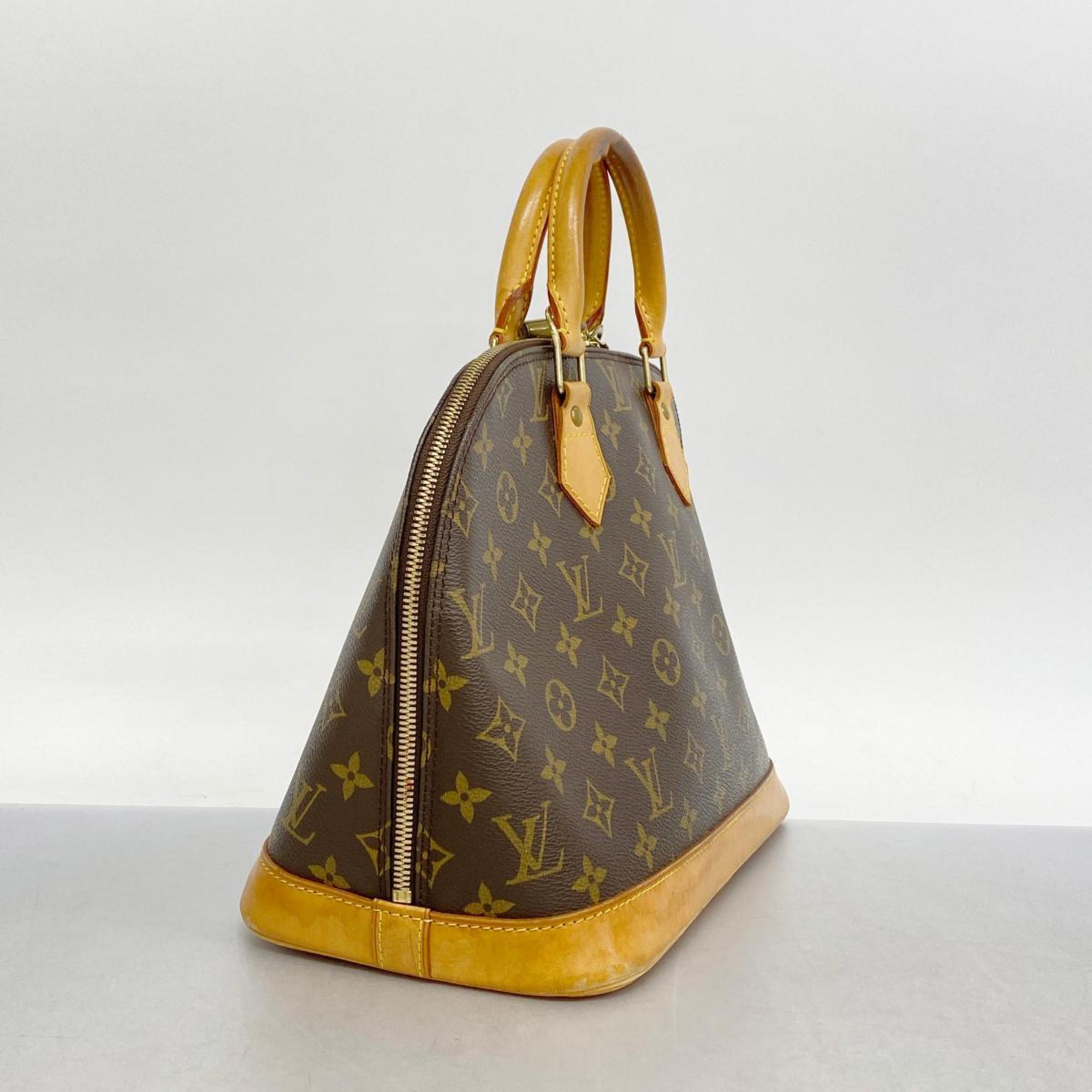 Louis Vuitton handbag Monogram Alma M51130 Brown ladies