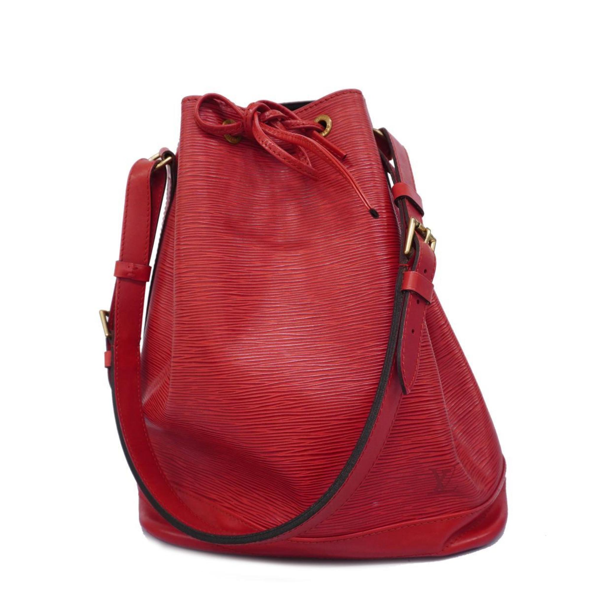 Louis Vuitton Shoulder Bag Epi Noe M44007 Castilian Red Ladies