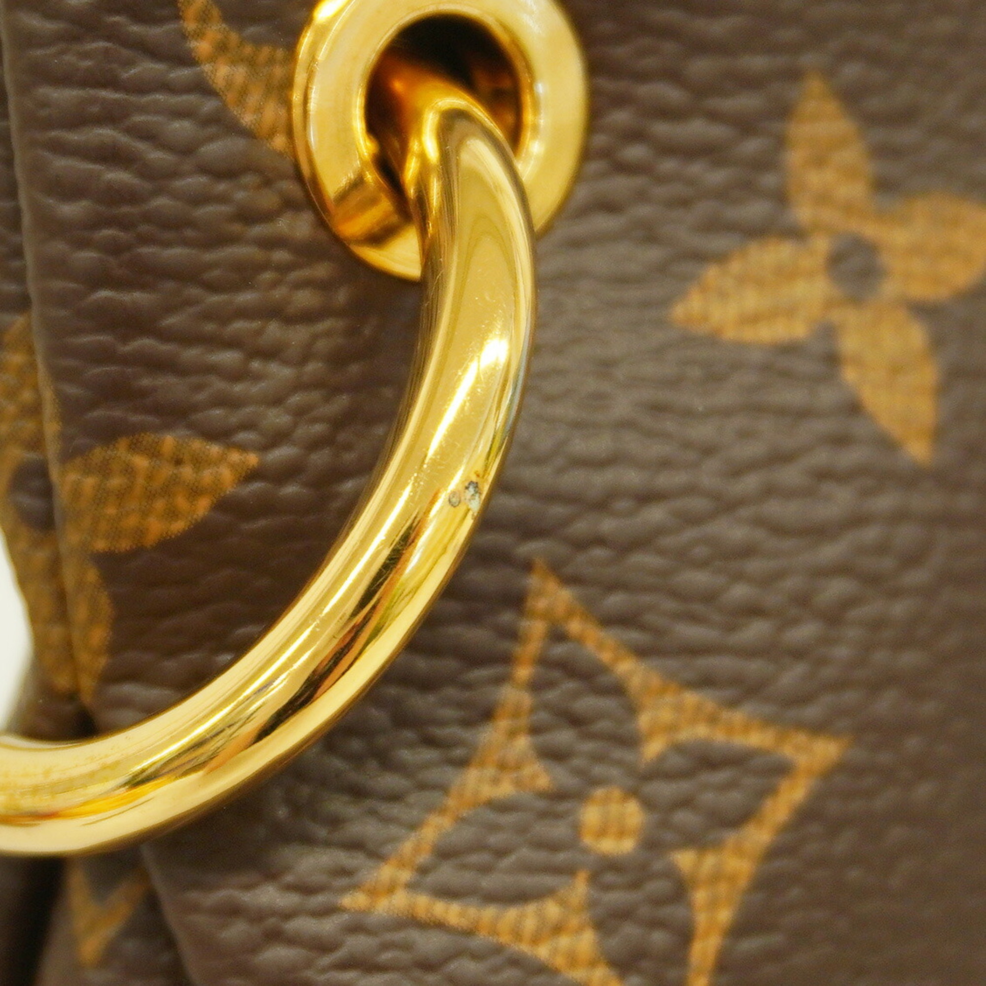 Louis Vuitton Handbag Monogram Pallas M41064 Noir Ladies