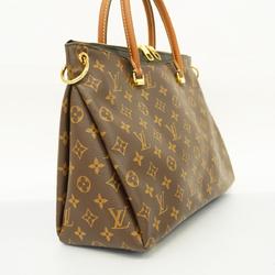 Louis Vuitton Handbag Monogram Pallas M41064 Noir Ladies