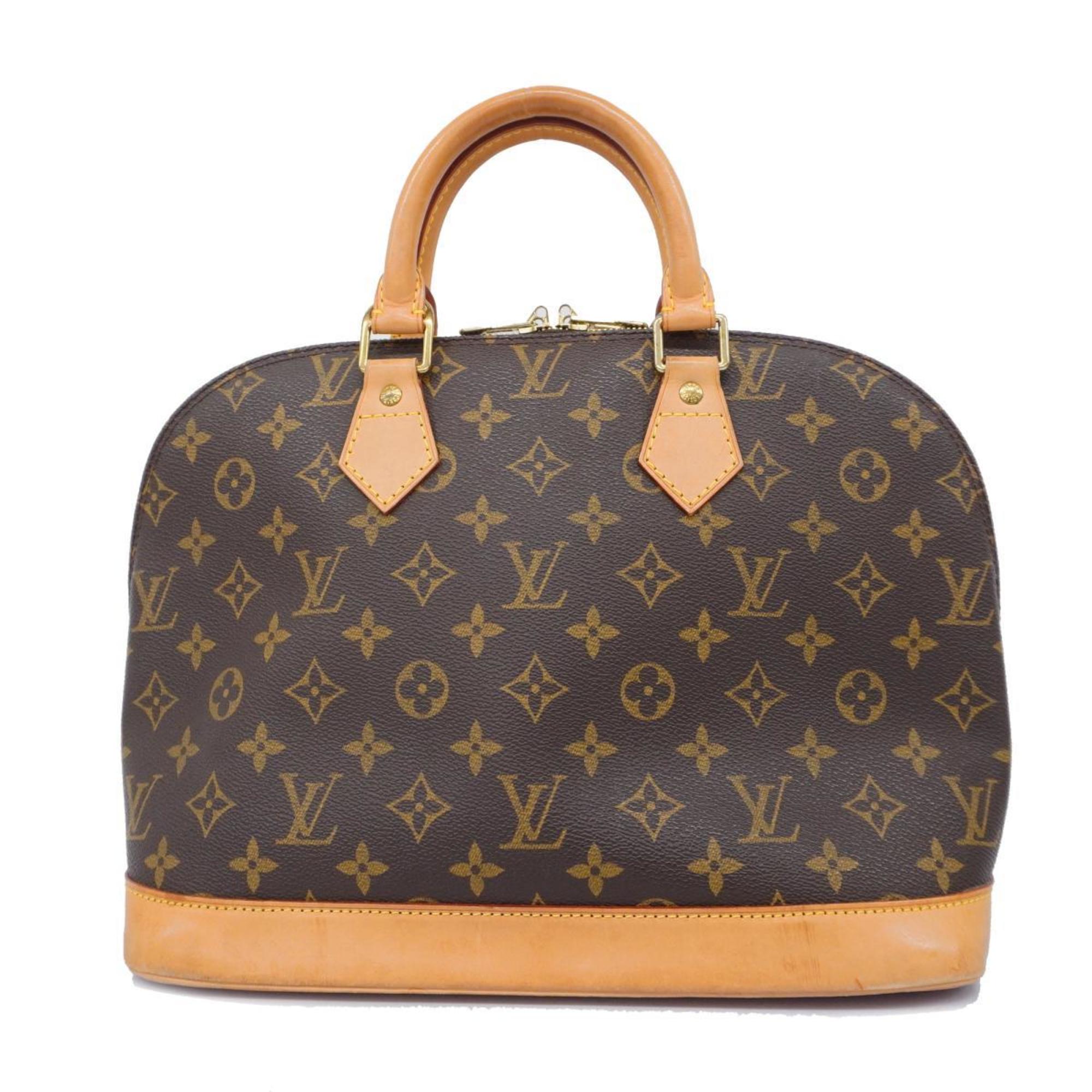 Louis Vuitton handbag Monogram Alma M51130 Brown ladies