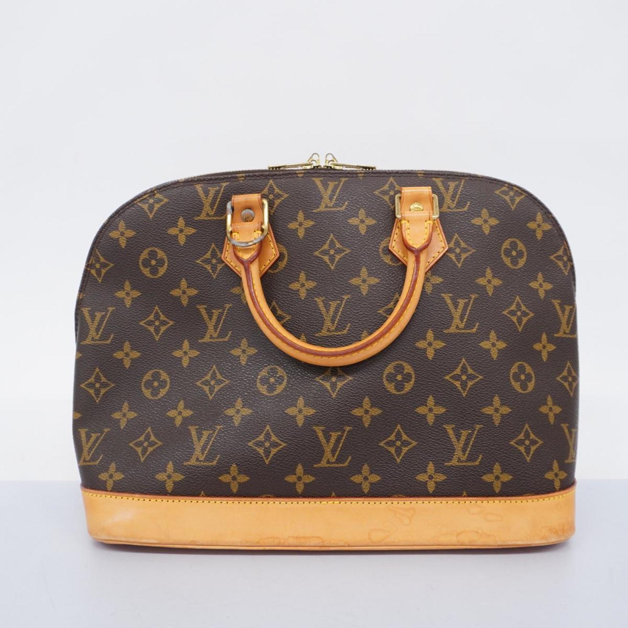 Louis Vuitton handbag Monogram Alma M51130 Brown ladies