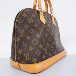 Louis Vuitton handbag Monogram Alma M51130 Brown ladies