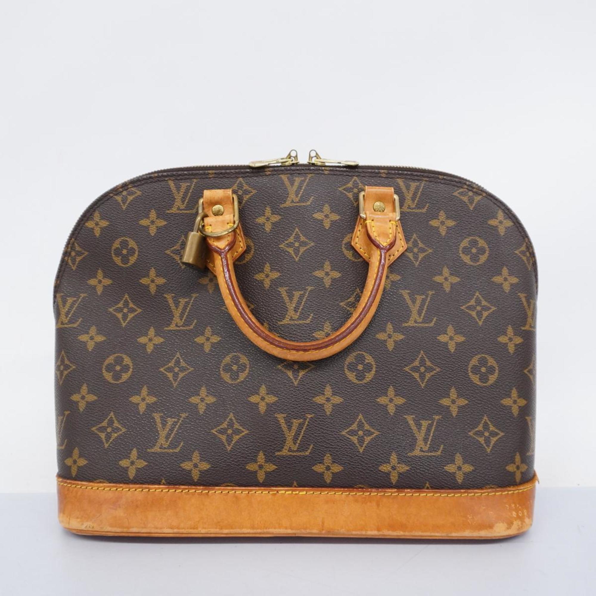 Louis Vuitton handbag Monogram Alma M51130 Brown ladies