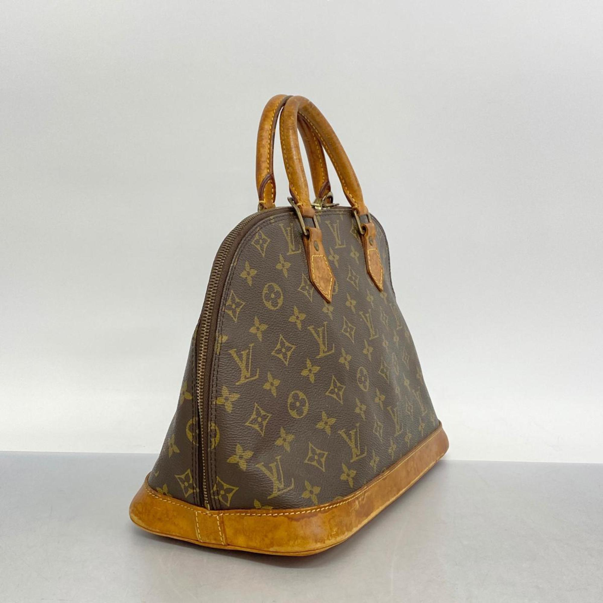 Louis Vuitton handbag Monogram Alma M51130 Brown ladies