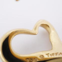 Tiffany Ring Heart K18YG Yellow Gold Ladies