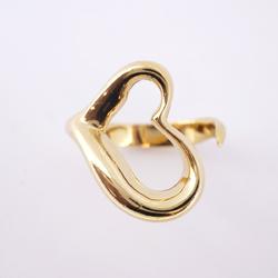 Tiffany Ring Heart K18YG Yellow Gold Ladies