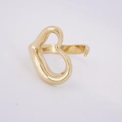 Tiffany Ring Heart K18YG Yellow Gold Ladies