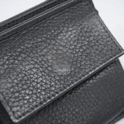 Gucci Wallet 473922 Leather Black Men's