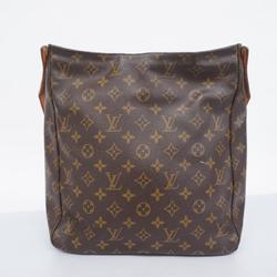 Louis Vuitton Shoulder Bag Monogram Looping GM M51145 Brown Ladies