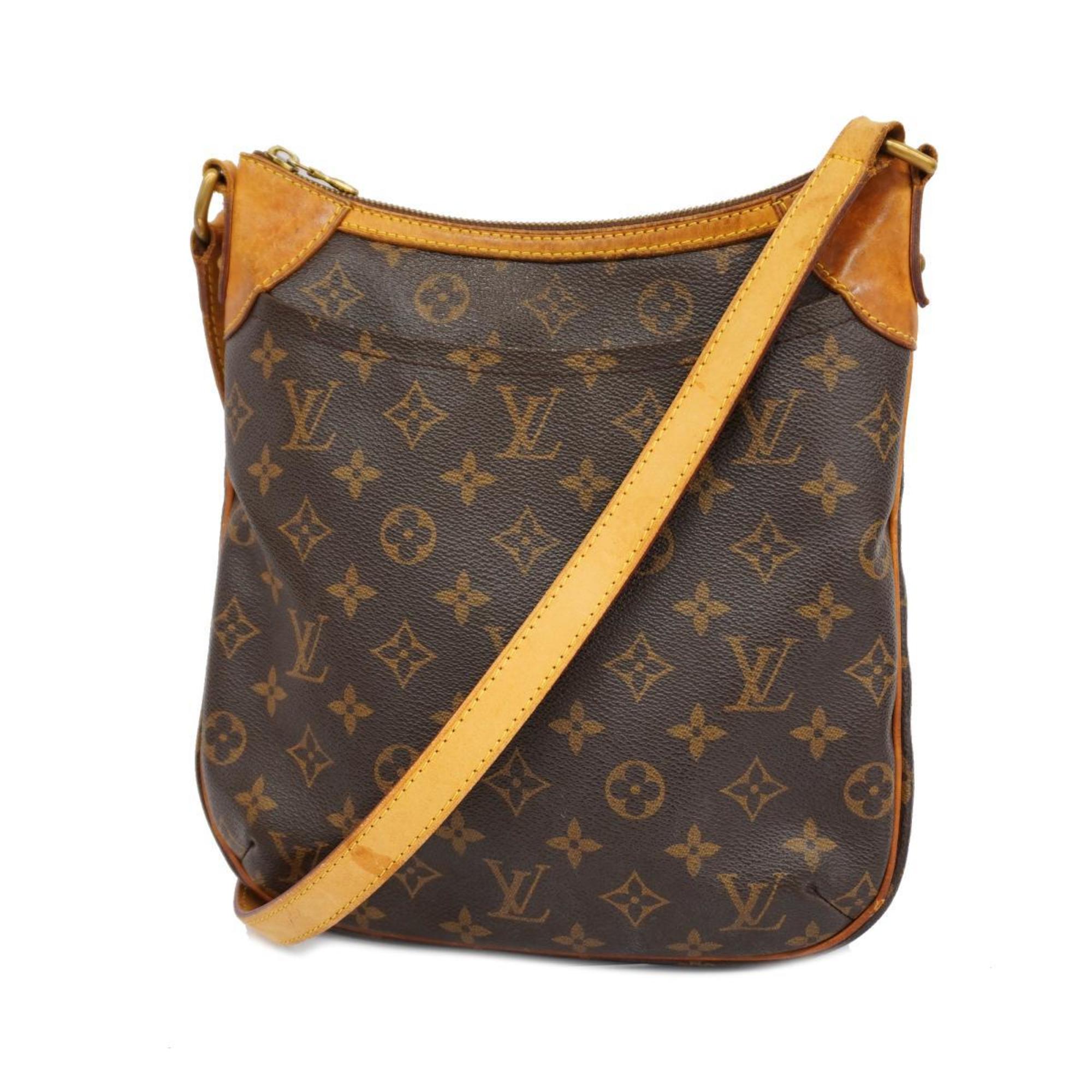 Louis Vuitton Shoulder Bag Monogram Odeon PM M56390 Brown Women's