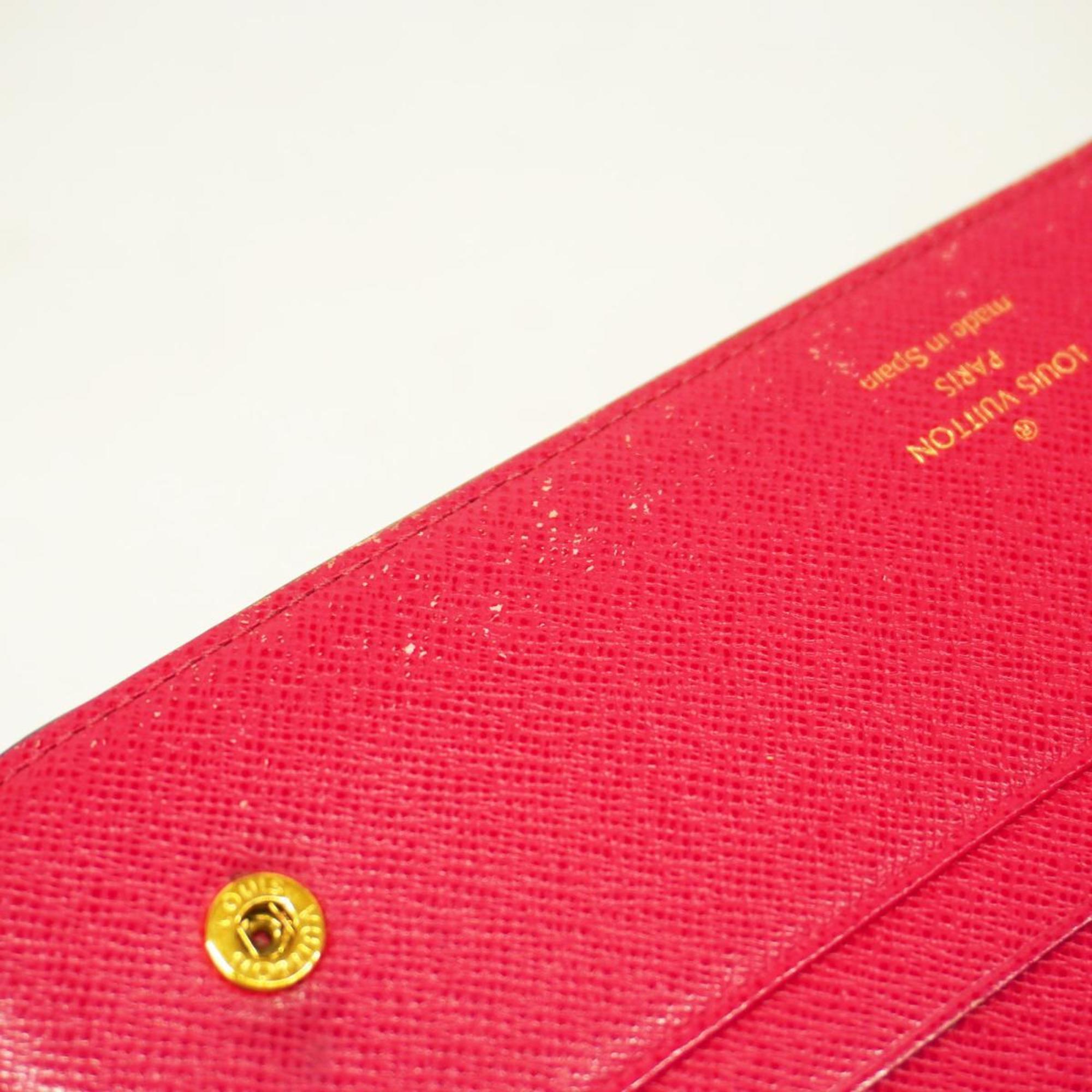 Louis Vuitton Long Wallet Monogram Portefeuille Ansolite M60249 Rose Ladies