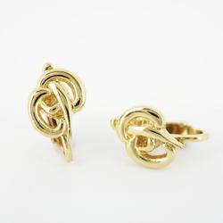 Christian Dior Earrings GP Plated Gold Women's