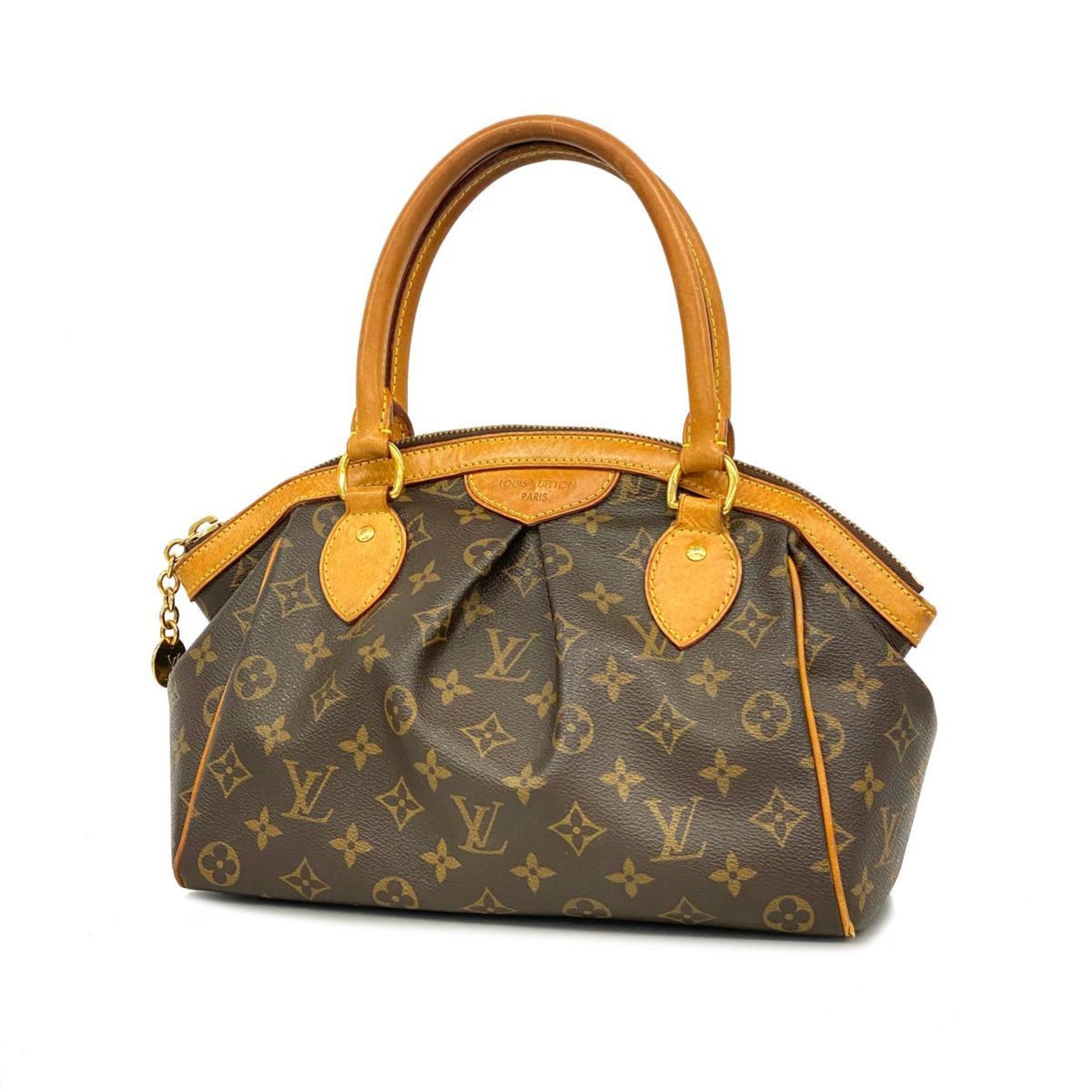 Louis Vuitton Handbag Monogram Tivoli PM M40143 Brown Ladies