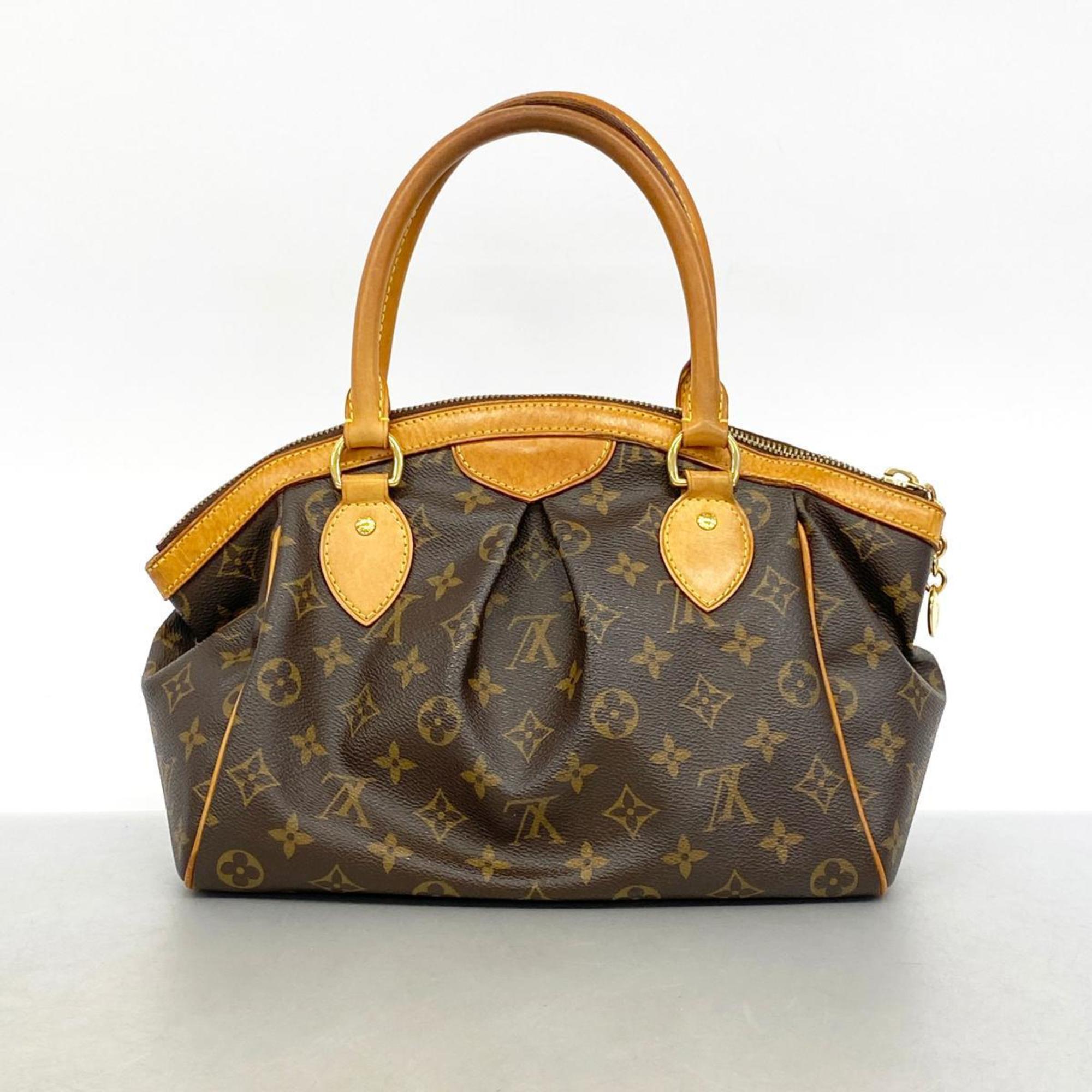 Louis Vuitton Handbag Monogram Tivoli PM M40143 Brown Ladies