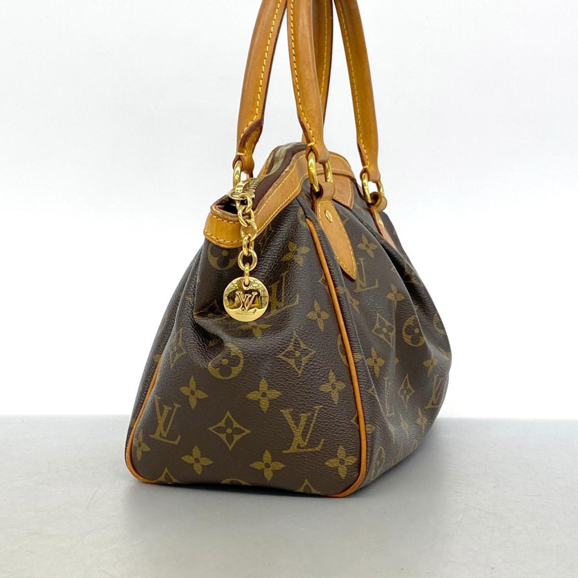 Louis Vuitton Handbag Monogram Tivoli PM M40143 Brown Ladies