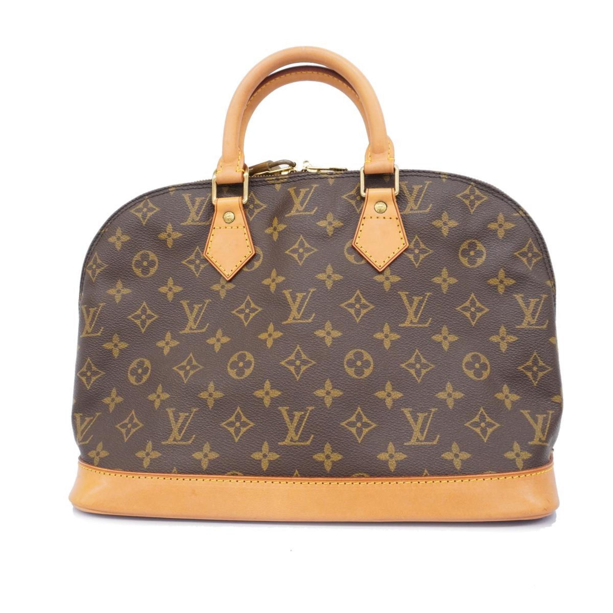 Louis Vuitton handbag Monogram Alma M51130 Brown ladies