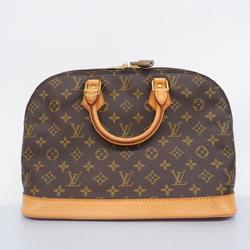 Louis Vuitton handbag Monogram Alma M51130 Brown ladies