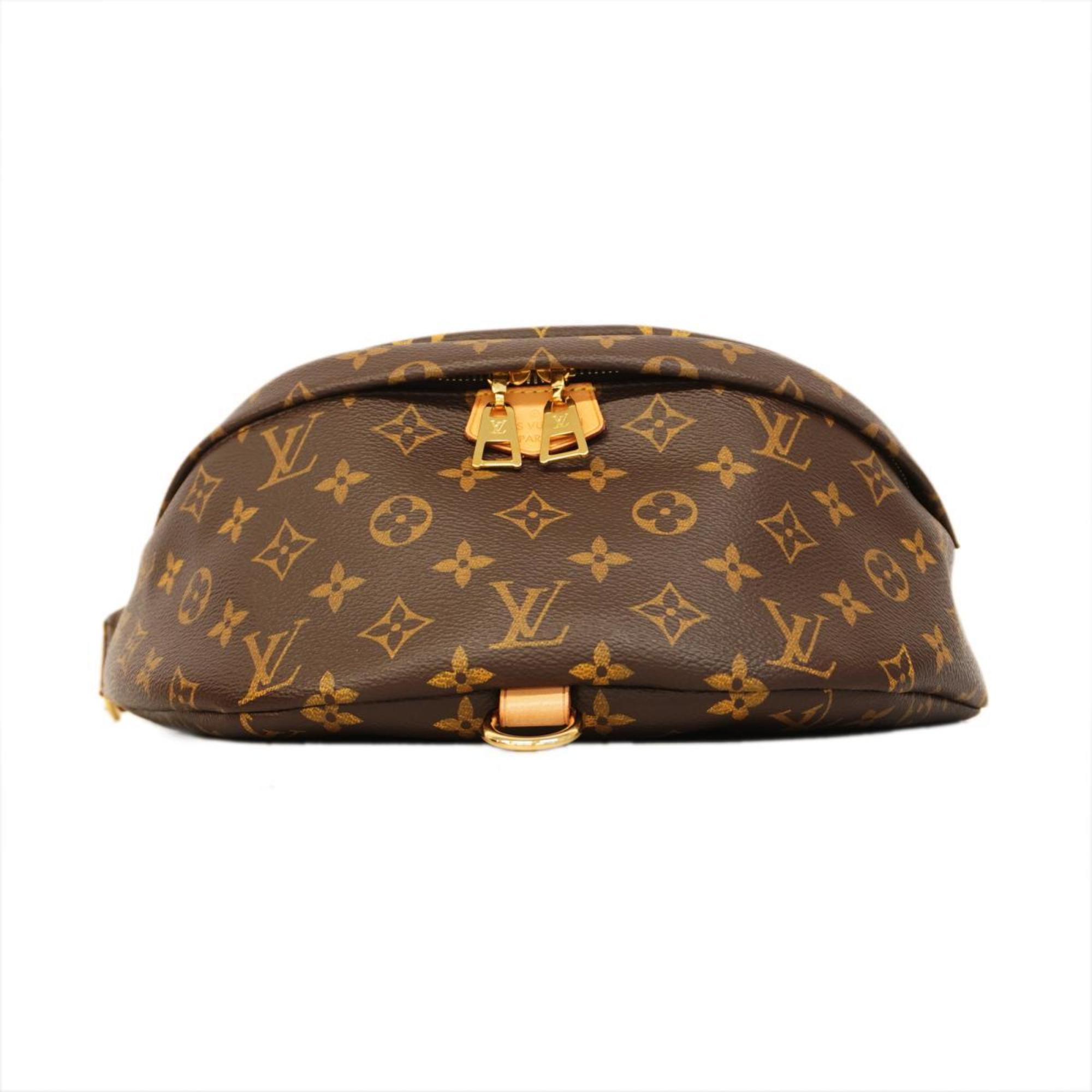 Louis Vuitton Waist Bag Monogram Bumbag M43644 Brown Men's Women's