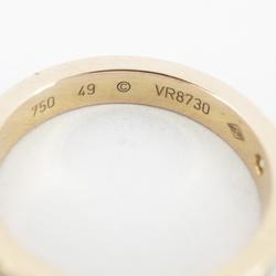 Cartier Ring Engraved 1PD Diamond K18PG Pink Gold Ladies